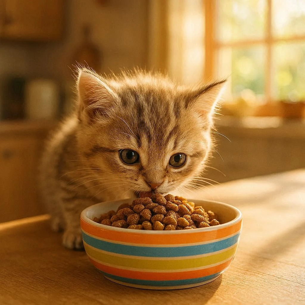 Alimentación del gatito