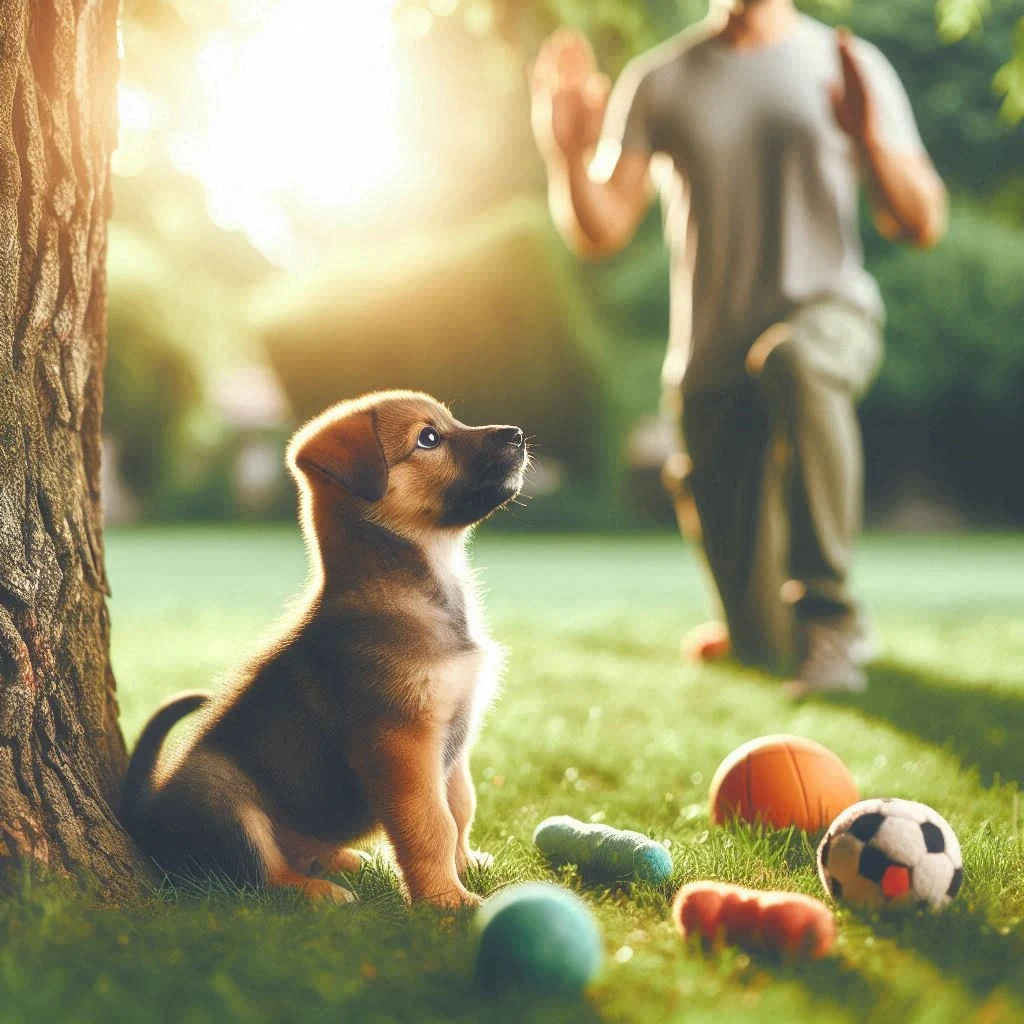 Educación básica de cachorro