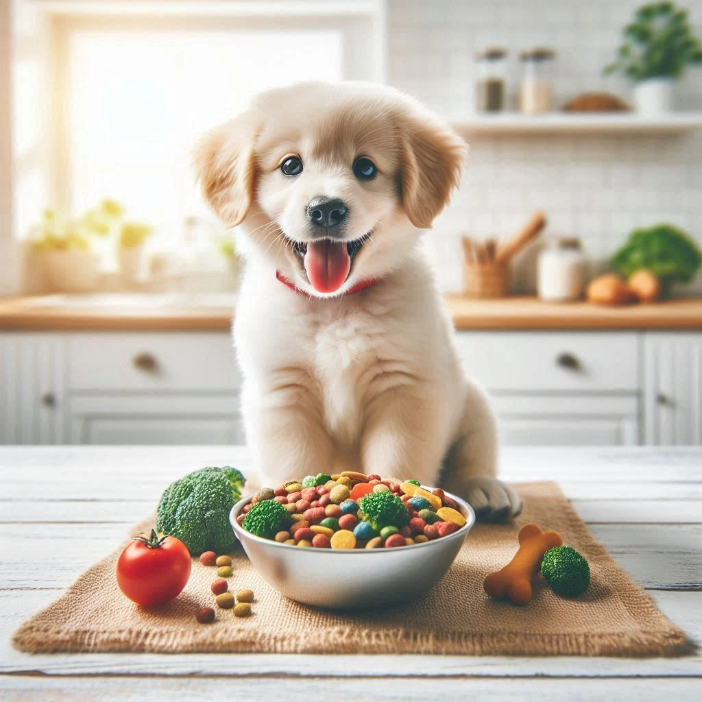 La alimentación para cachorros